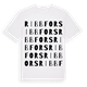 Ribbfors ordlek t-shirt