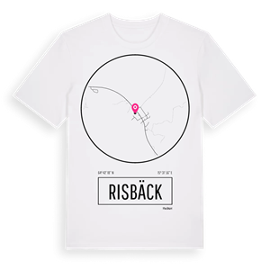 Risbäck t-shirt – ekologisk bomull t-shirt från Pinshirt