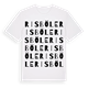 Risböle ordlek t-shirt