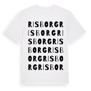 Risborg ordlek t-shirt – ekologisk bomull t-shirt från Pinshirt