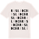 Vintage White t-shirt med Risliden ordlek t-shirt