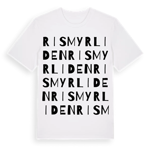 Rismyrliden ordlek t-shirt – ekologisk bomull t-shirt från Pinshirt