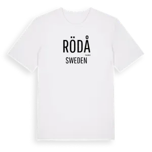 Rödå i Sverige t-shirt – ekologisk bomull t-shirt från Pinshirt
