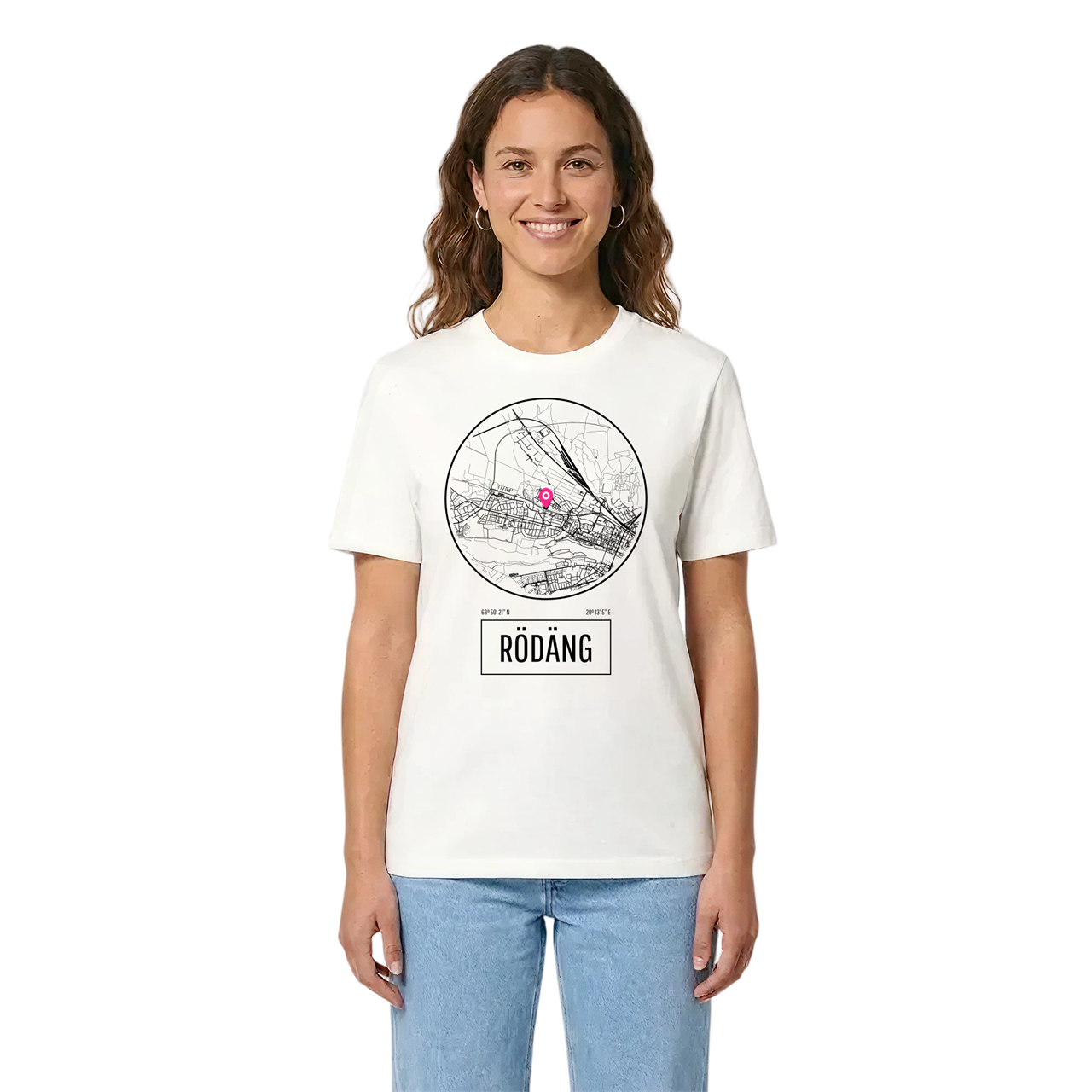 Rödäng t-shirt i miljö