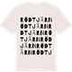 Vintage White t-shirt med Rödtjärn ordlek t-shirt