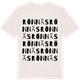 Vintage White t-shirt med Rönnäs ordlek t-shirt