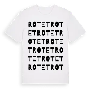 Rotet ordlek t-shirt – ekologisk bomull t-shirt från Pinshirt