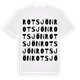 Rotsjön ordlek t-shirt