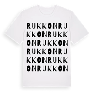 Rukkon ordlek t-shirt – ekologisk bomull t-shirt från Pinshirt