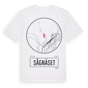 Sågnäset t-shirt – ekologisk bomull t-shirt från Pinshirt