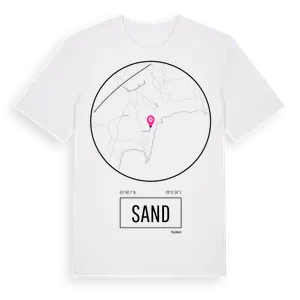 Sand t-shirt – ekologisk bomull t-shirt från Pinshirt