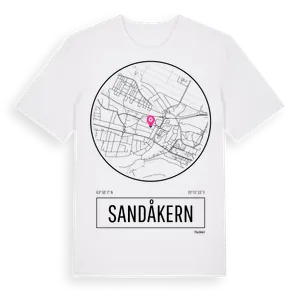 Sandåkern t-shirt – ekologisk bomull t-shirt från Pinshirt