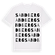 Sandberg ordlek t-shirt