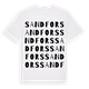 Sandfors ordlek t-shirt