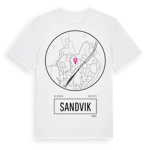Sandvik t-shirt – ekologisk bomull t-shirt från Pinshirt