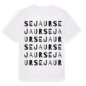 Sejaur ordlek t-shirt – ekologisk bomull t-shirt från Pinshirt
