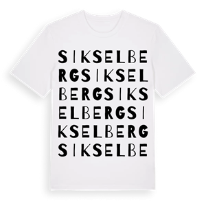 Sikselberg ordlek t-shirt – ekologisk bomull t-shirt från Pinshirt