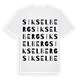 Sikselberg ordlek t-shirt