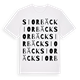 Siorbäck ordlek t-shirt