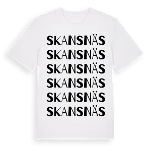 Skansnäs ordlek t-shirt – ekologisk bomull t-shirt från Pinshirt