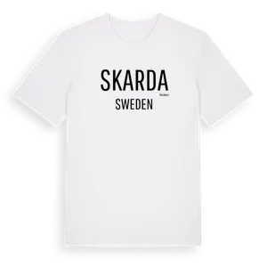 Skarda i Sverige t-shirt – ekologisk bomull t-shirt från Pinshirt