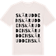 Vintage White t-shirt med Skärudden ordlek t-shirt
