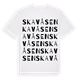 Skavåsen ordlek t-shirt