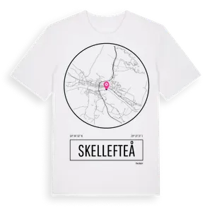 Skellefteå t-shirt – ekologisk bomull t-shirt från Pinshirt