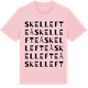 Pink Cotton t-shirt med Skellefteå ordlek t-shirt