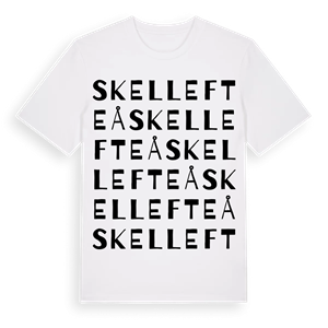 Skellefteå ordlek t-shirt – ekologisk bomull t-shirt från Pinshirt
