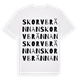 Skorvbrännan ordlek t-shirt