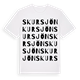 Skursjön ordlek t-shirt