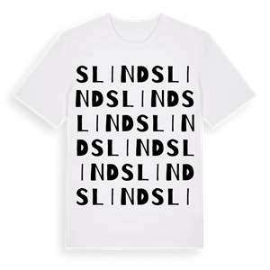 Slind ordlek t-shirt – ekologisk bomull t-shirt från Pinshirt