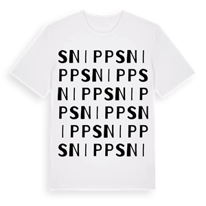 Snipp ordlek t-shirt – ekologisk bomull t-shirt från Pinshirt