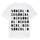Söderliden ordlek t-shirt