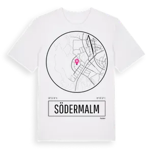 Södermalm t-shirt – ekologisk bomull t-shirt från Pinshirt