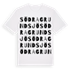 Södra Grundsjö ordlek t-shirt