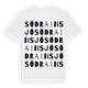 Södra Insjö ordlek t-shirt