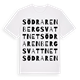 Södra Renbergsvattnet ordlek t-shirt