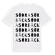 Södra Sörbäck ordlek t-shirt