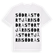 Södra Stortjärn ordlek t-shirt