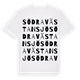 Södra Västansjö ordlek t-shirt