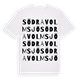 Södra Volmsjö ordlek t-shirt