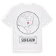 White t-shirt med Sofiehem t-shirt