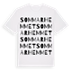 Sommarhemmet ordlek t-shirt