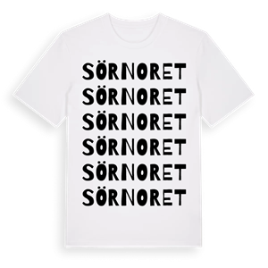Sörnoret ordlek t-shirt – ekologisk bomull t-shirt från Pinshirt