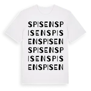 Spisen ordlek t-shirt – ekologisk bomull t-shirt från Pinshirt