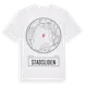 White t-shirt med Stadsliden t-shirt