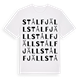 Stålfjäll ordlek t-shirt