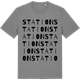 Mid Heather Gray t-shirt med Station ordlek t-shirt